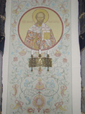 Настенные росписи в летней трапезной монастыря, Святитель Николай