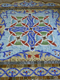 Деталь мозаичного киота