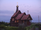 Александровский женский монастырь. На закате