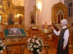 Александро-Невский  женский монастырь. Ночное пасхальное богослужение