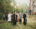 Александровский женский монастырь, крестный ход на престольный праздник 12 сентября 1997 года